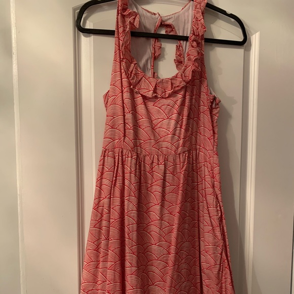 Anthropologie halter printed midi dress - Picture 2 of 2